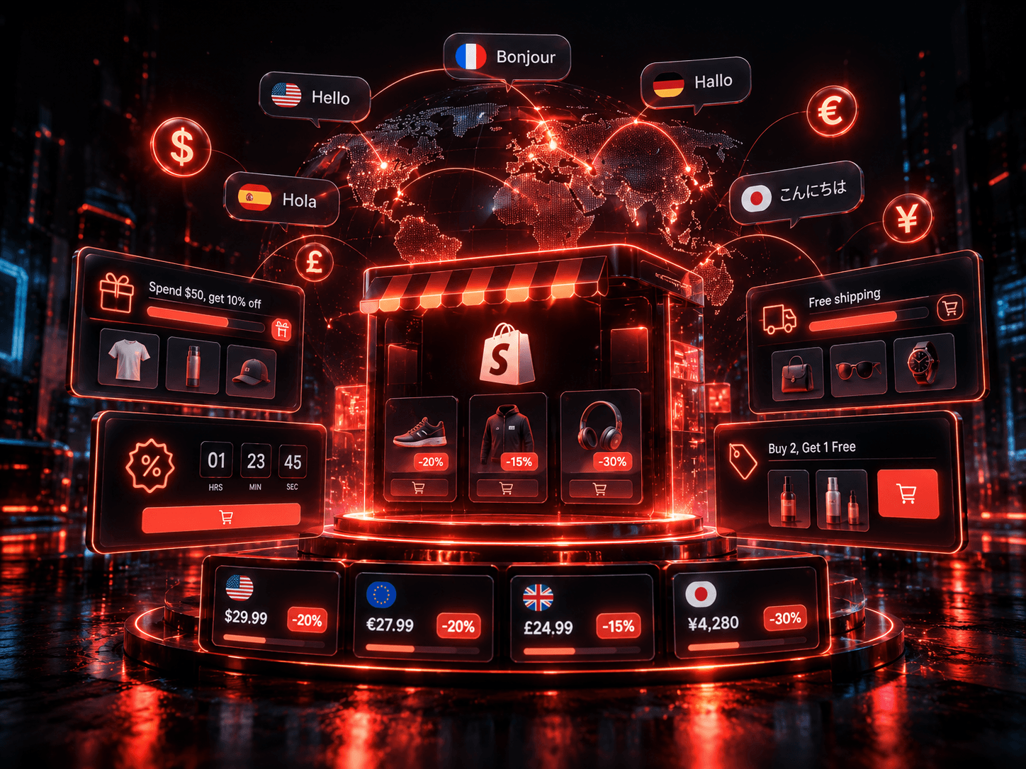 Best Shopify Discount Widgets for Shopify Markets in 2026