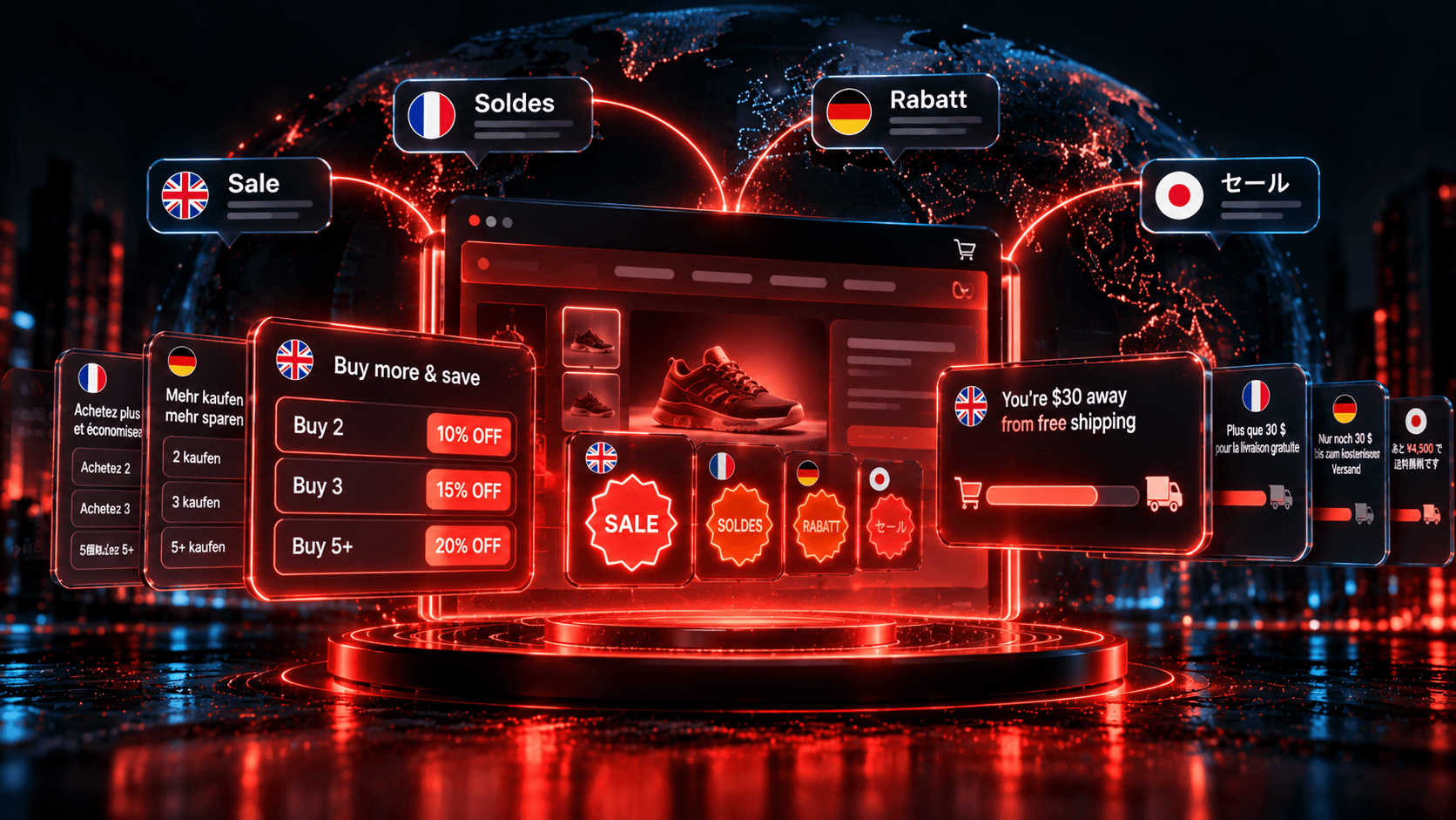 How to Translate Discount Widgets on Shopify: Pricing Tables, Badges and Progress Bars
